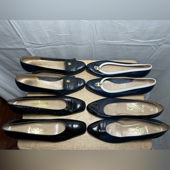 Salvatore Ferragamo 4 Pairs of Shoes - Picture 3 of 16